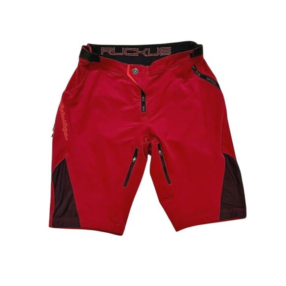 ★ Troy Lee Designs MTB Downhill Cycling Ruckus Shorts w/ Zipper Pockets ★ - Picture 1 of 8